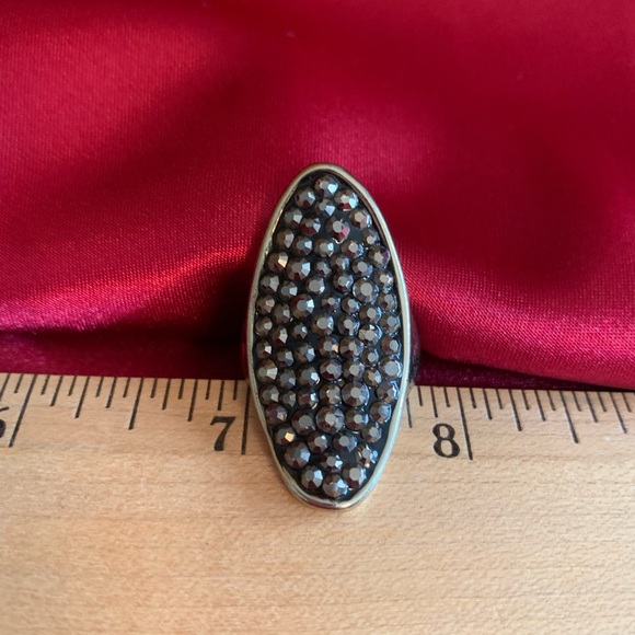 Silver Marcasite Ring - Picture 7 of 9